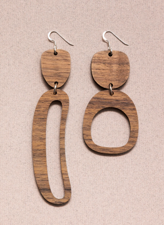 Mixed Ovoid Earrings