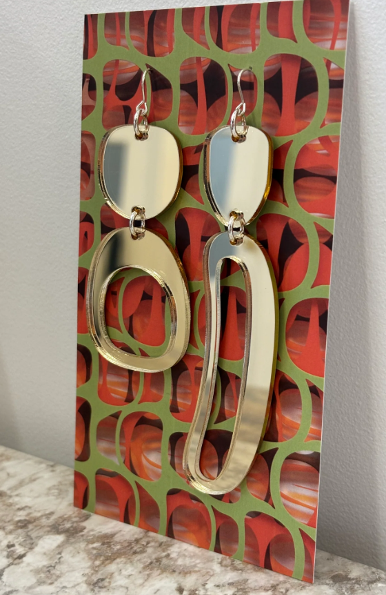 Mixed Ovoid Earrings