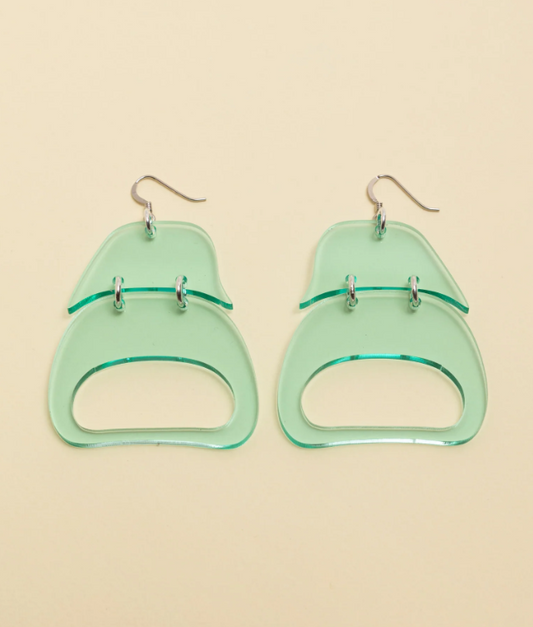 Hollow Ovoid Earrings
