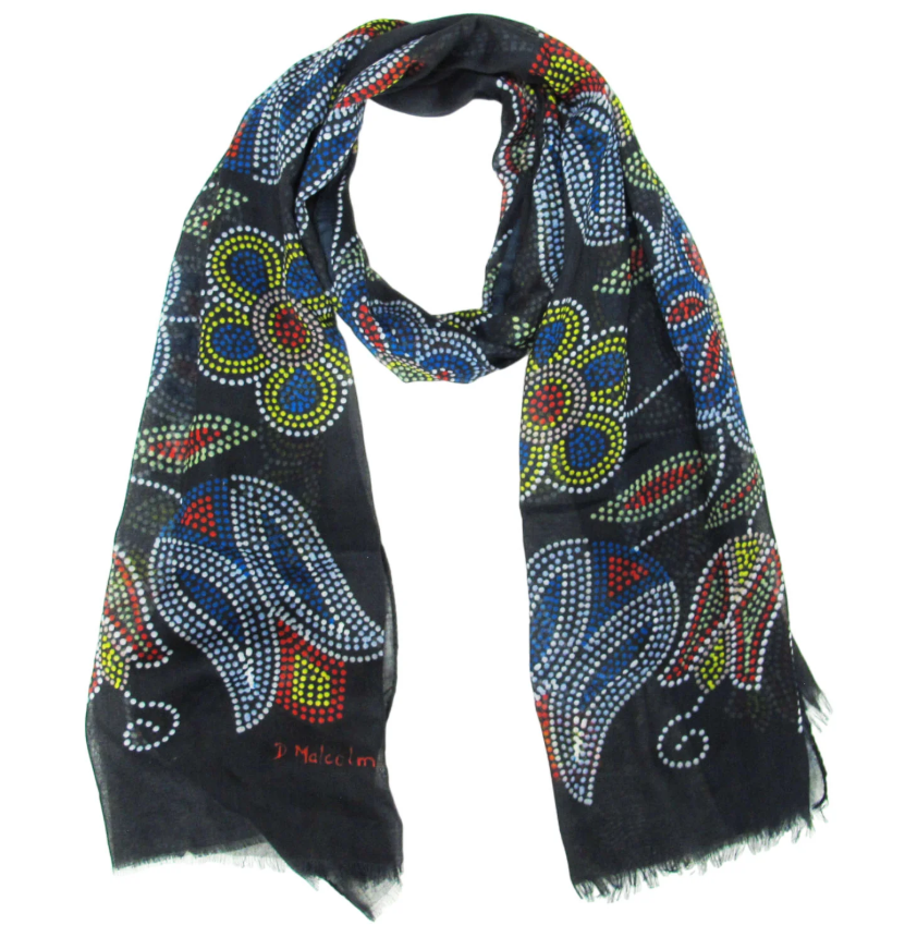 Silver Threads Scarf