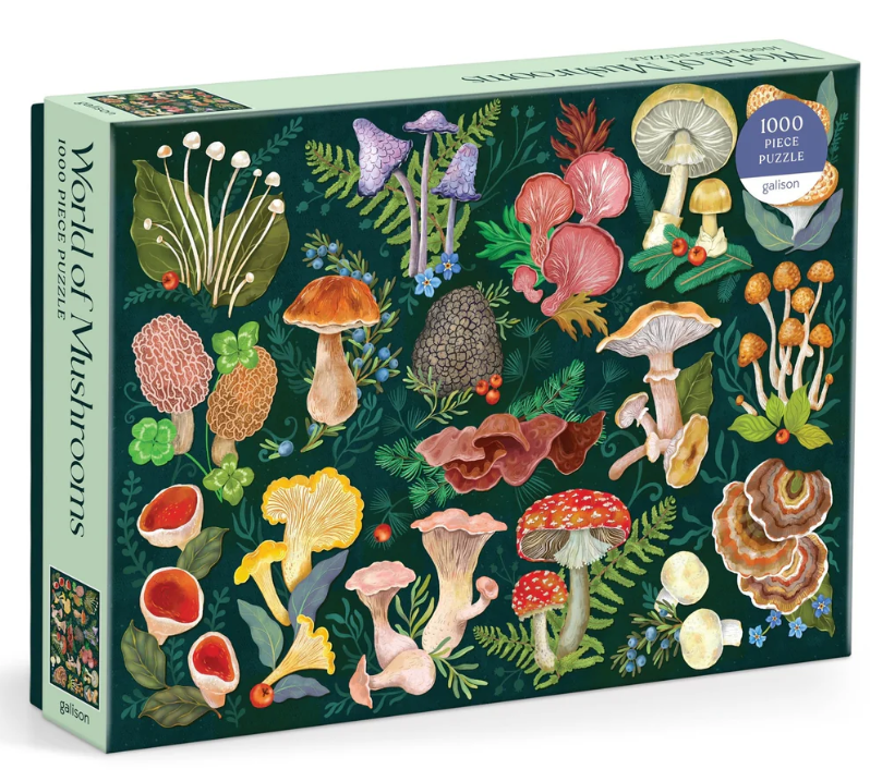 World of Mushrooms 1000pc Puzzle