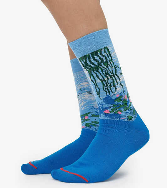 Sm Waterlilies Art Socks