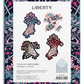 Liberty Hand Shaped Notecard Set