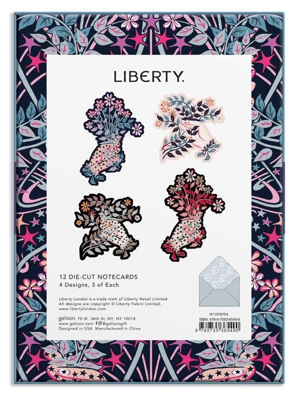Liberty Hand Shaped Notecard Set