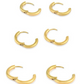 Trio Hoop Earrings