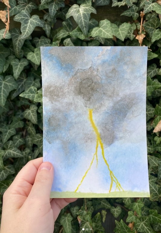 Sparrow Watercolour Prints