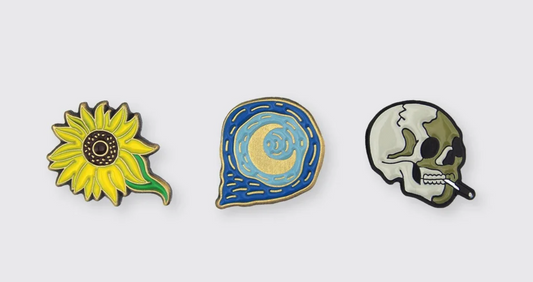 Vincent Van Gogh (Set of 3) Pins