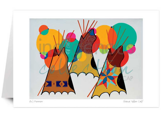 80s Powwow Card