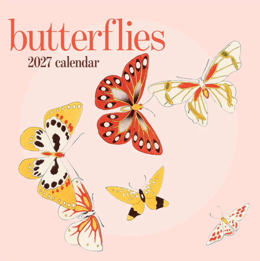 Butterflies 2027 Wall Calendar
