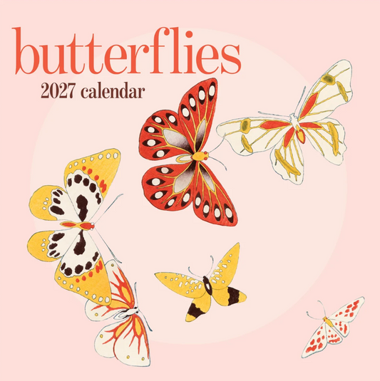 Butterflies 2027 Wall Calendar