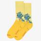 Lg Sunflowers Art Socks