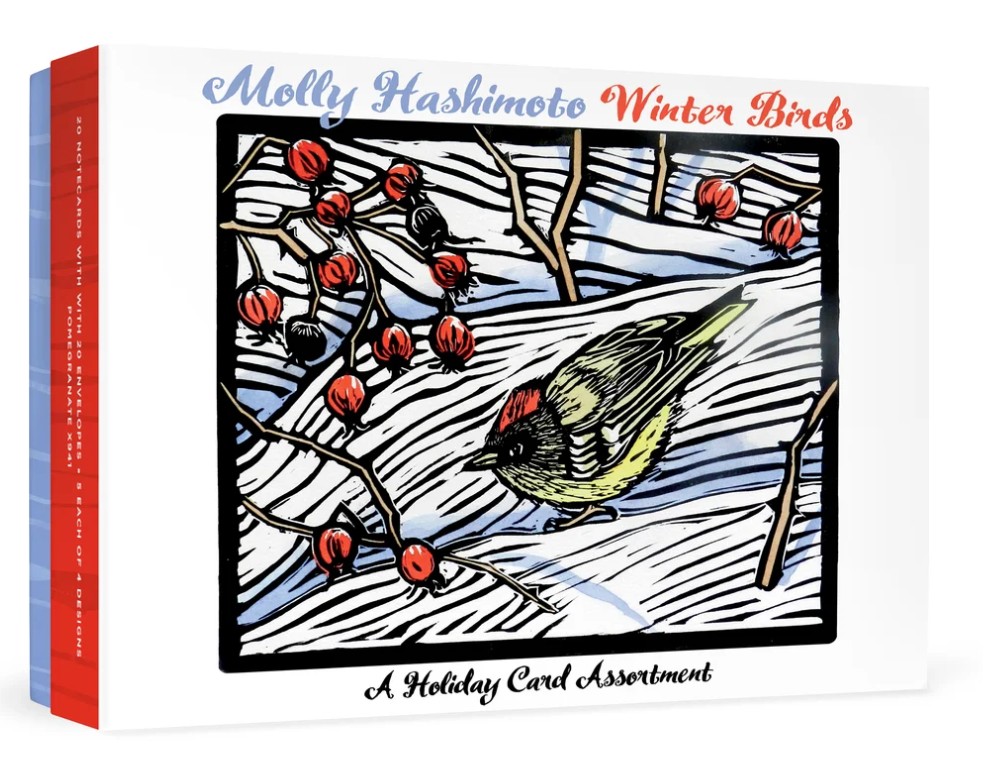 Molly Hashimoto: Winter Birds Holiday Card Assortment
