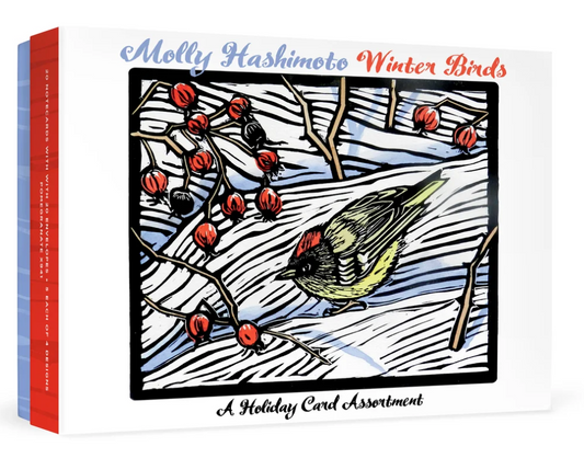 Molly Hashimoto: Winter Birds Holiday Card Assortment