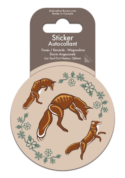 Native Northwest Indigenous Art Stickers