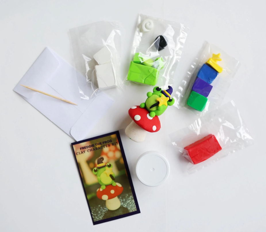 Freddie the Frog DIY Polymer Clay Kit