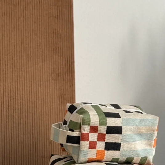 Charming Structured Toiletry Bag