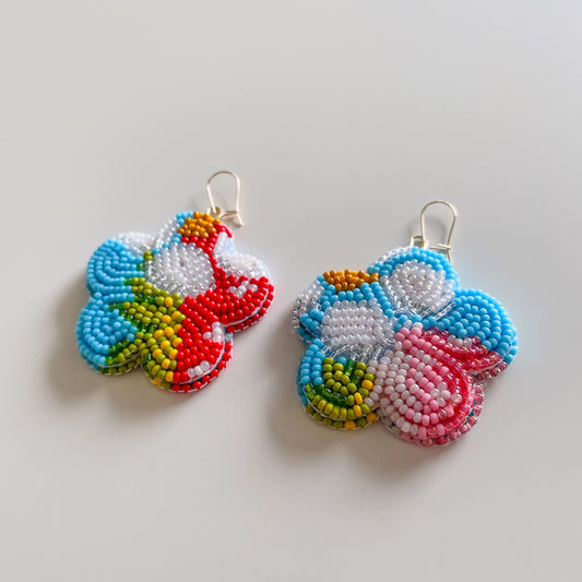 Sky Flower Earrings (A)