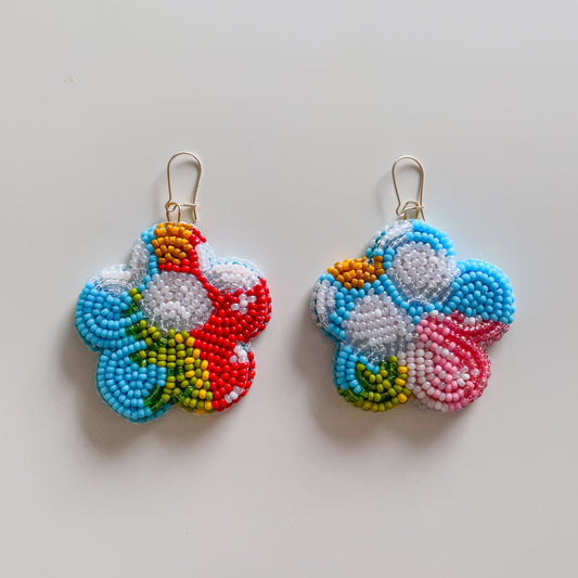 Sky Flower Earrings (A)