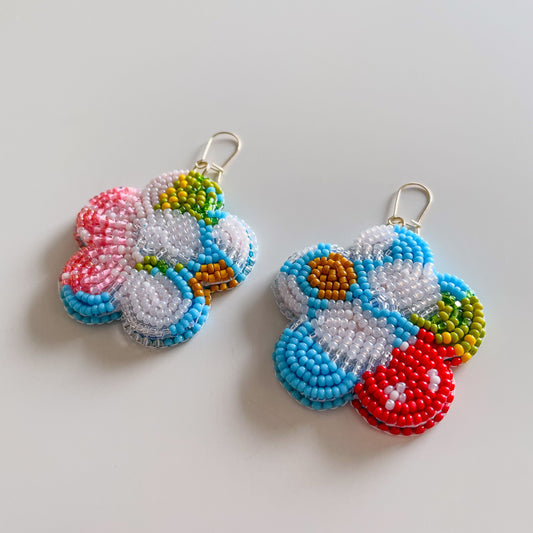 Sky Flower Earrings (B)