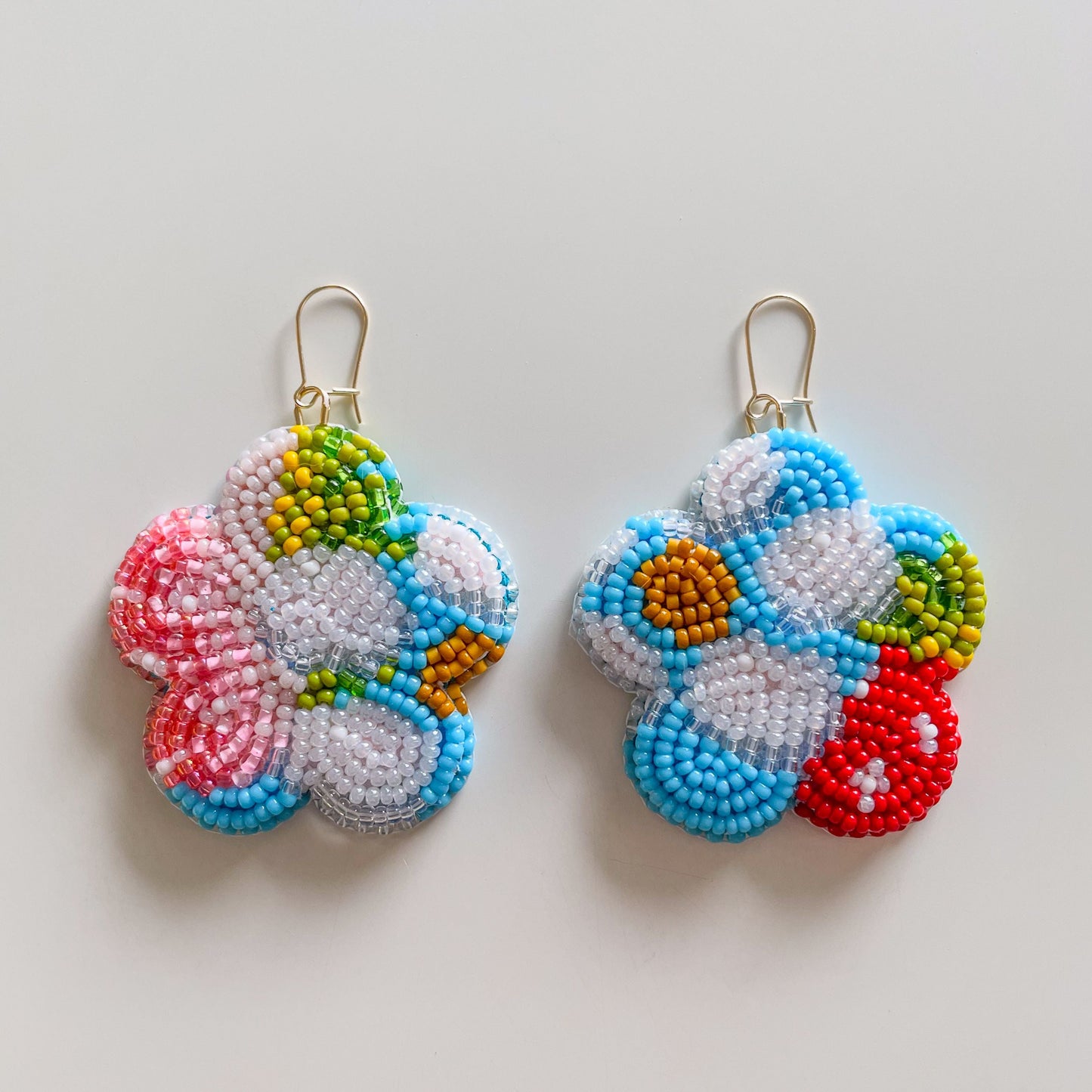 Sky Flower Earrings (B)