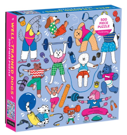 Well Trained Dogs 500pc Puzzle