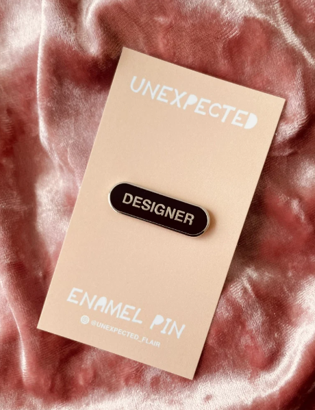 Designer Enamel Pin