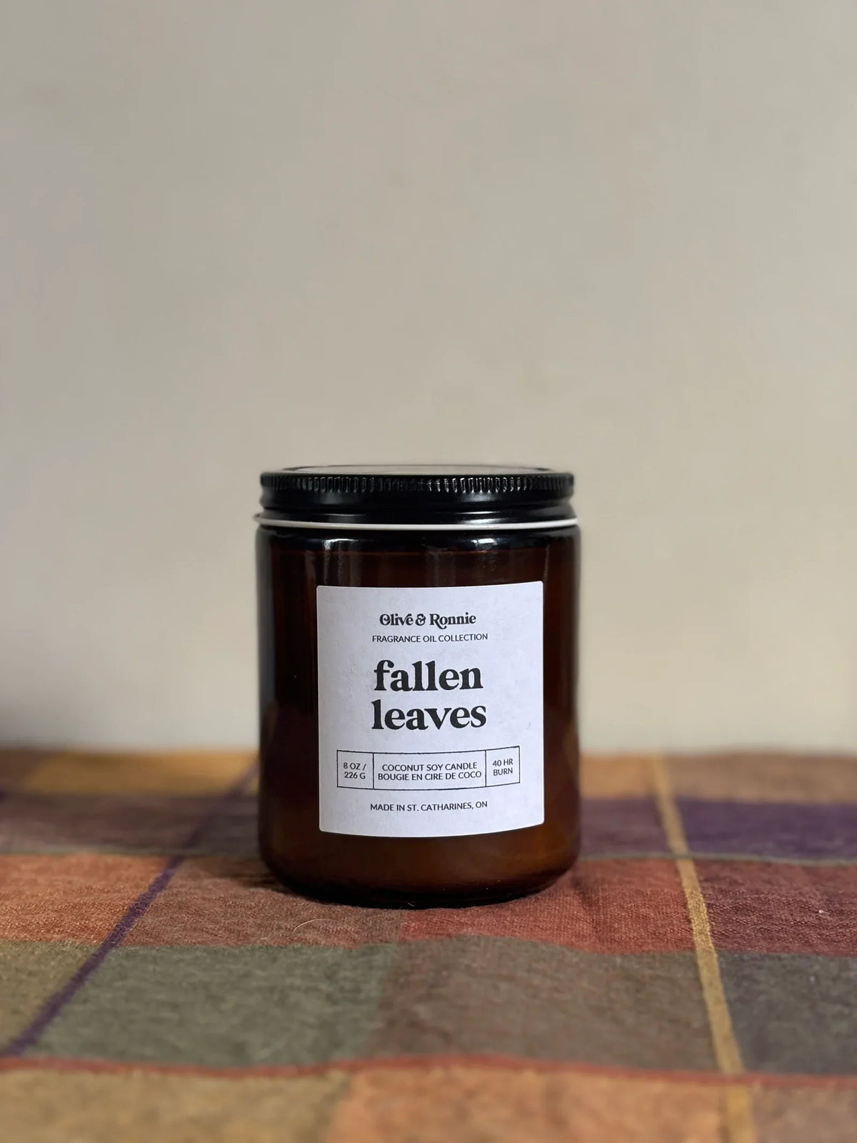 Fallen Leaves Candle