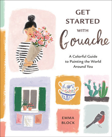 gouache, DIY, painting, get started, emma block