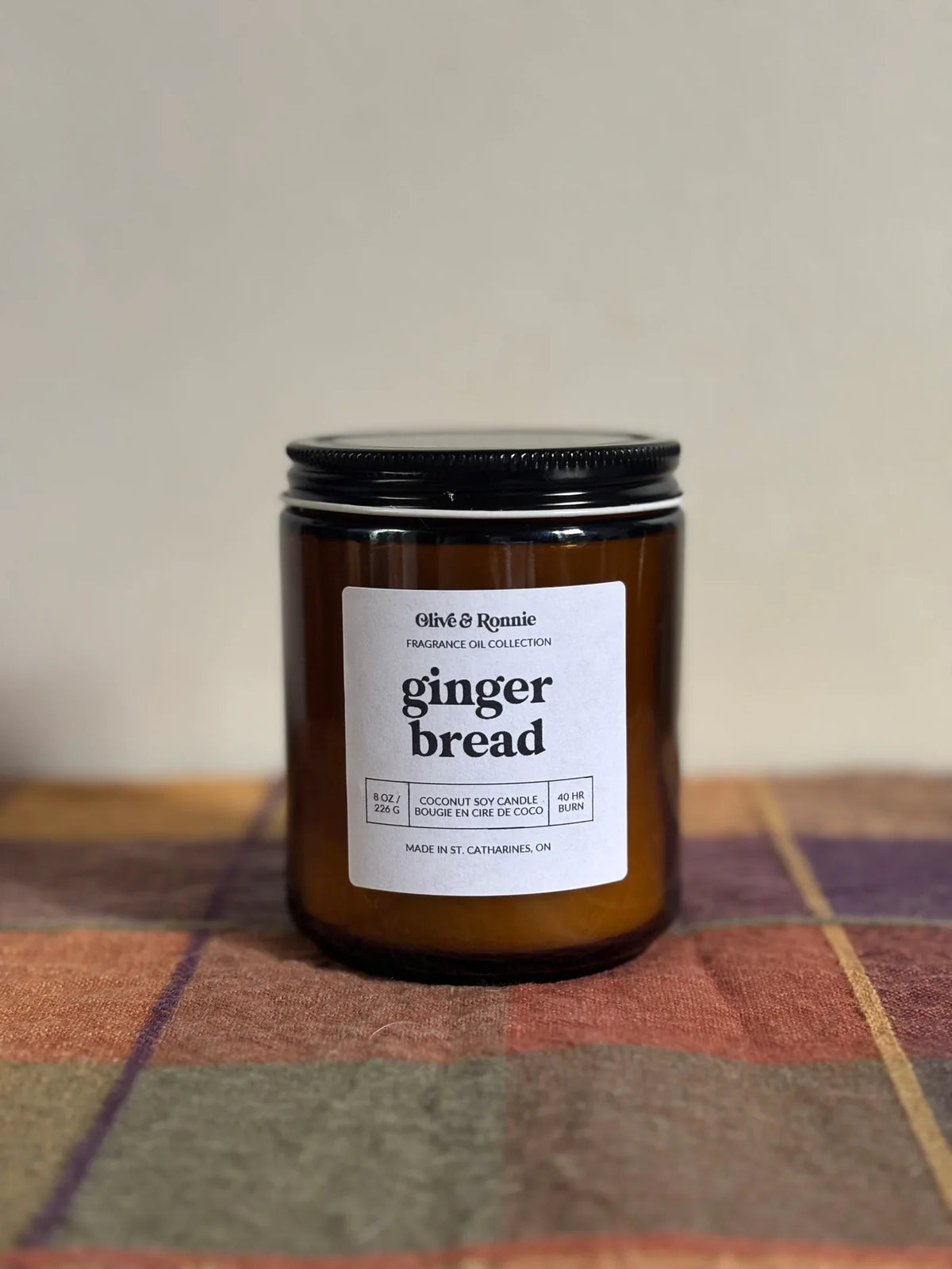 Gingerbread Candle