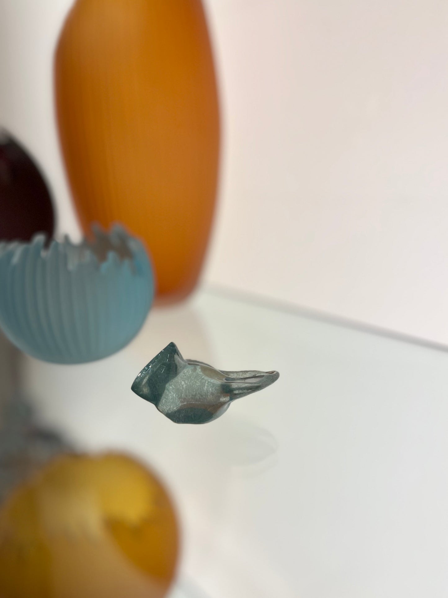 Colourful Glass Birds