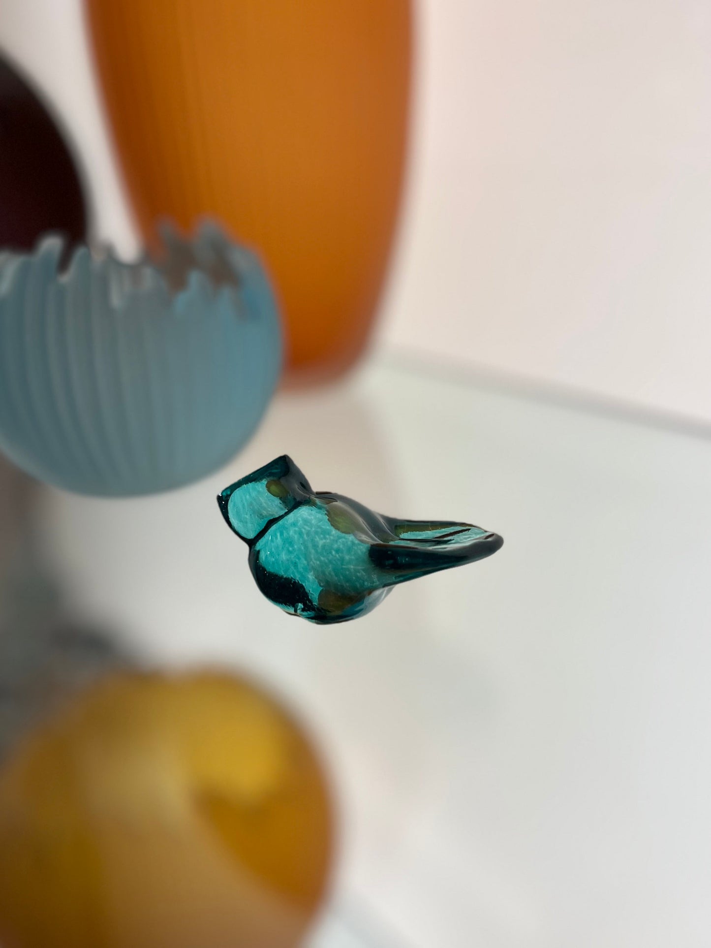 Colourful Glass Birds