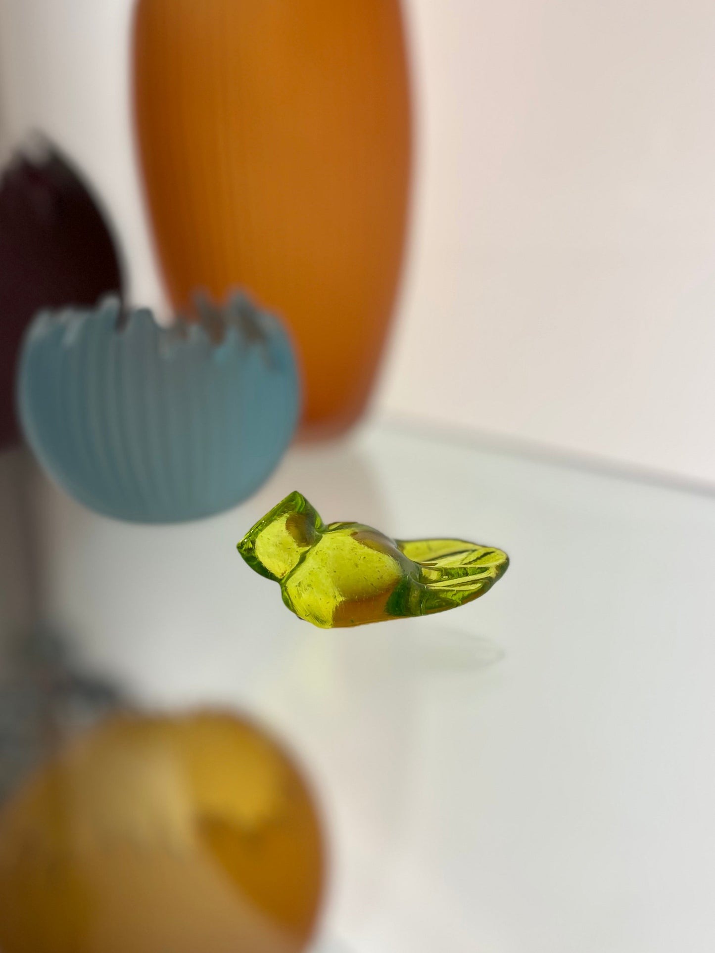 Colourful Glass Birds