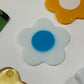 Glass Flower Coasters