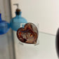 Glass Heart Paperweight