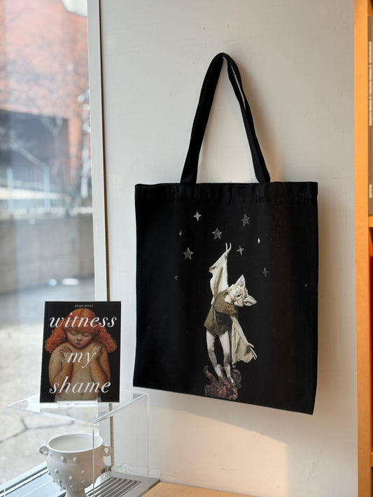 Bat Dance Black Tote