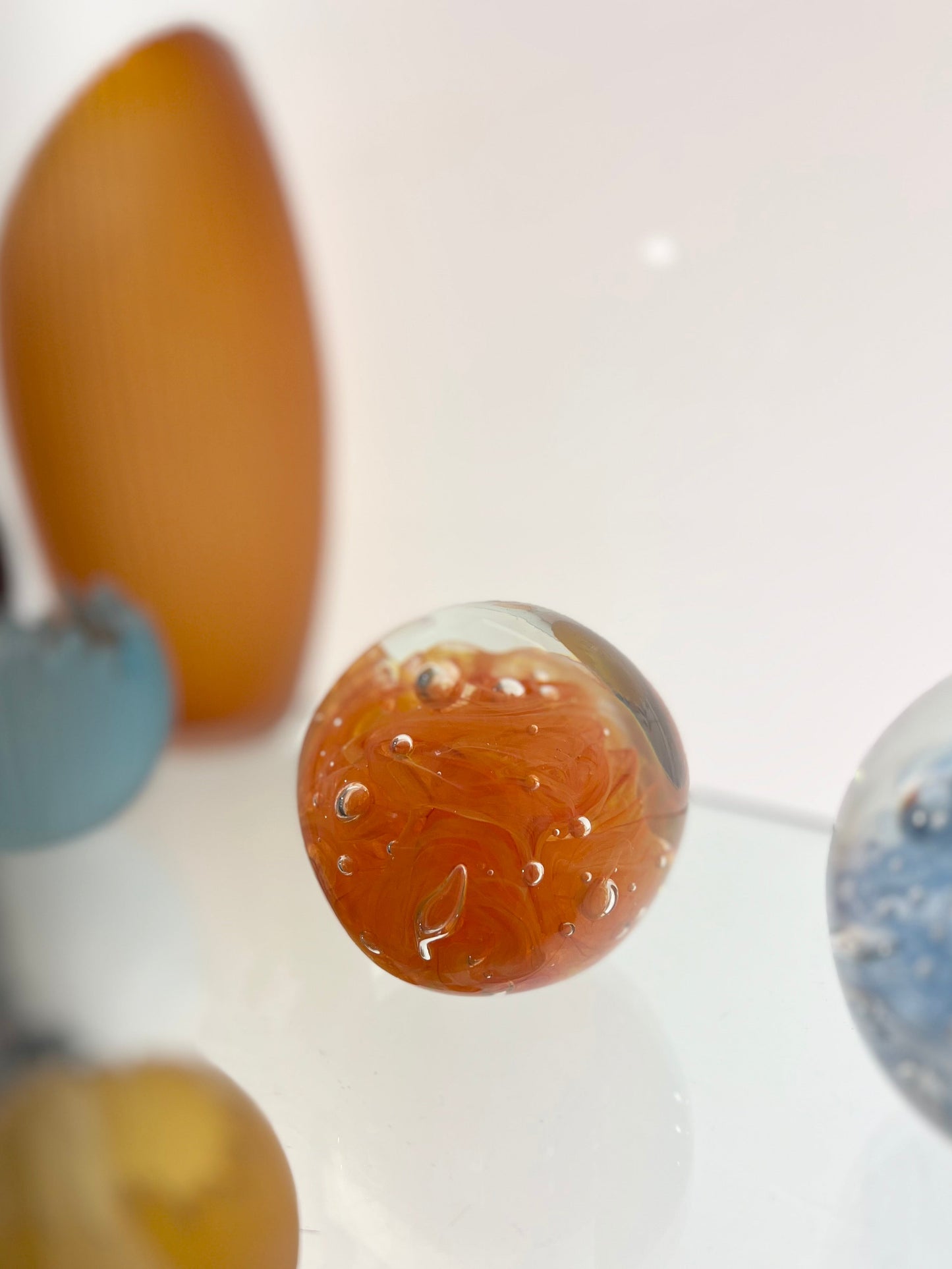 Glass Ocean Paperweight (Large)