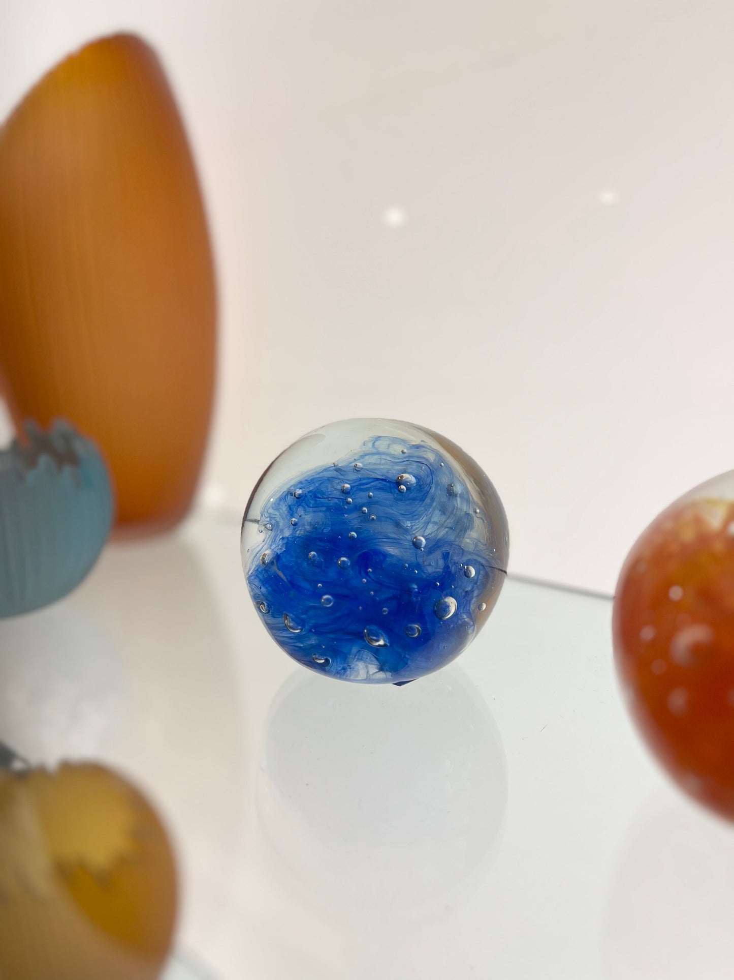Glass Ocean Paperweight (Large)