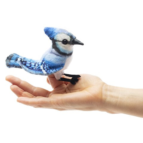 Blue Jay Finger Puppet