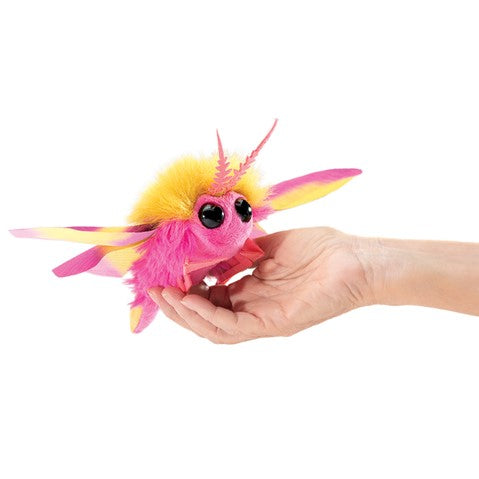 Rosy Maple Moth Finger Puppet