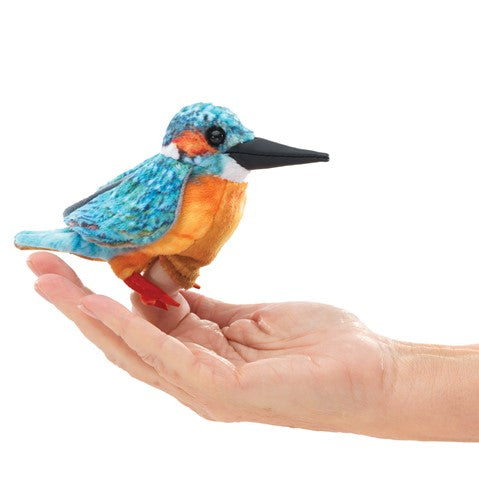 Mini Common Kingfisher Finger Puppet