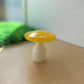 Glass Mushroom Paperweight