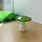 Glass Mushroom Paperweight