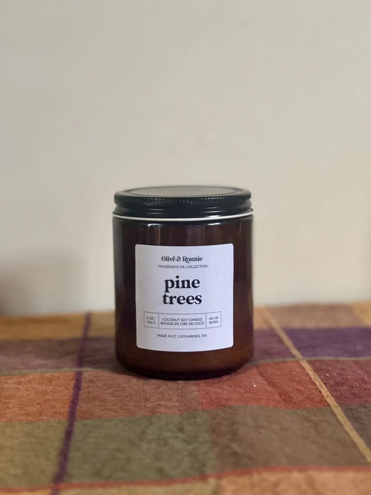 Pine Trees Candle
