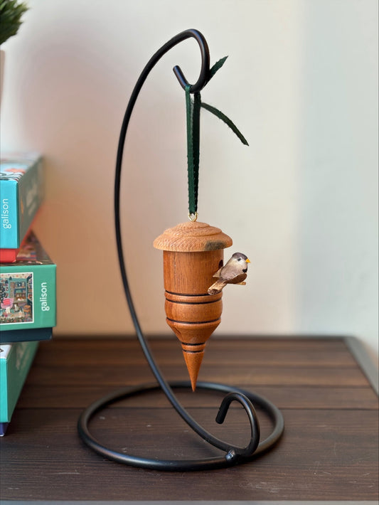 Wooden Birdhouse Ornament