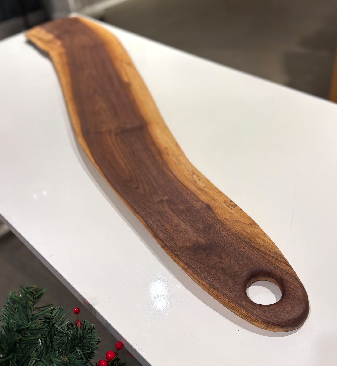 Extra Long Black Walnut Charcuterie