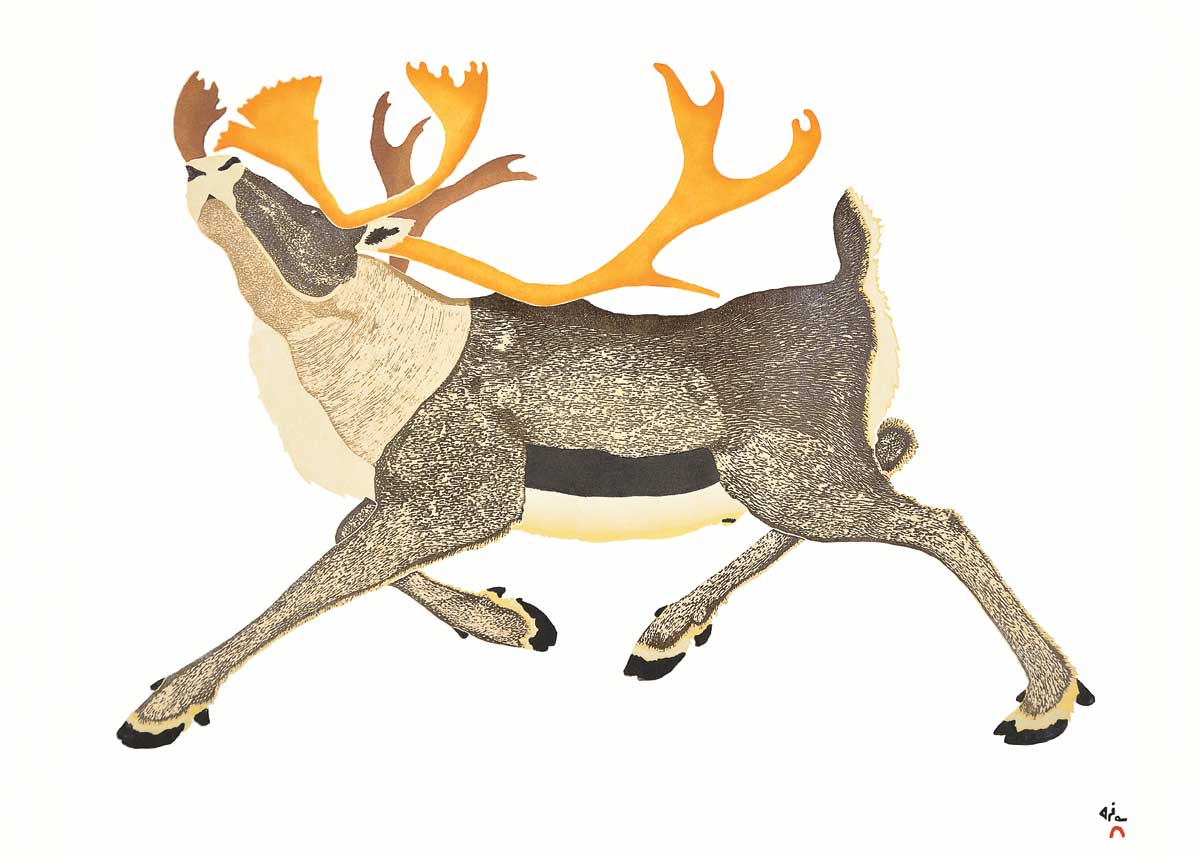 Dominant Caribou Card