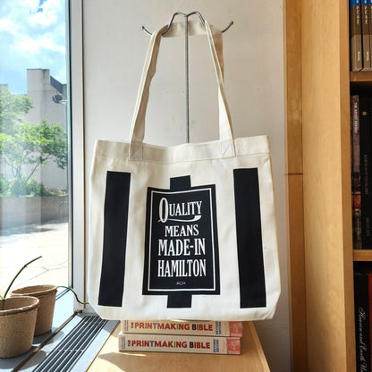 Quality Made in Hamilton Tote