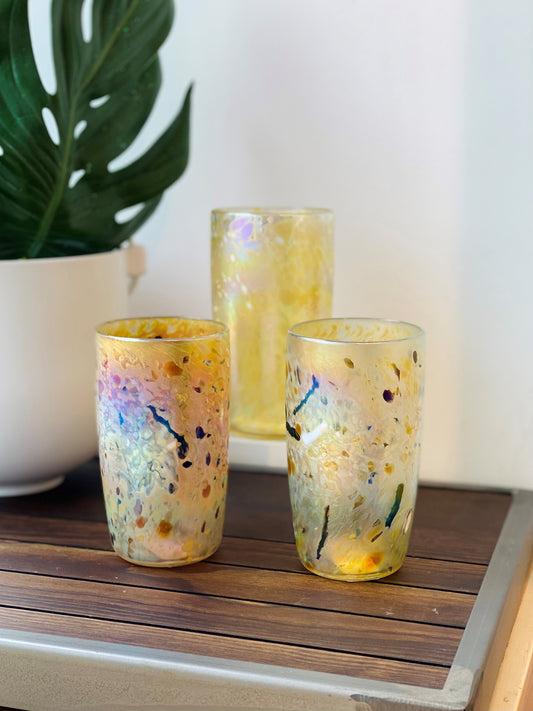 Nassau Sparkle Iridized Gold Tumbler