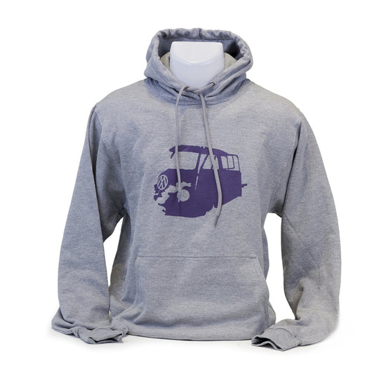 Grey Bruegel-Bosch Bus Hoodie