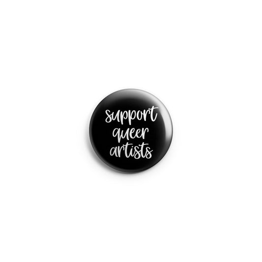 Support Queer Artists Button